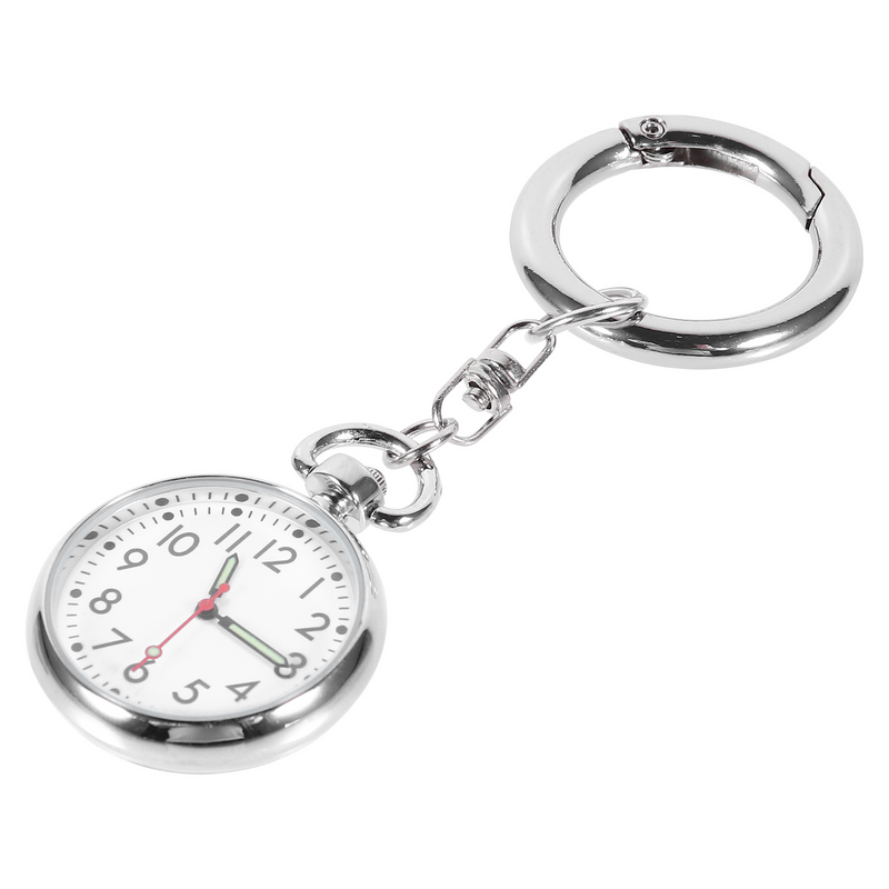 Часы часы медсестры светящийся Карманный Брелок подвесной медсестринский значок для лацкана на клипсе