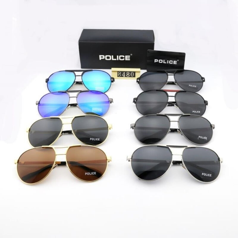 Солнечные очки поляризационные UV400 для мужчин и женщин, полиция, для вождения, рыбалки