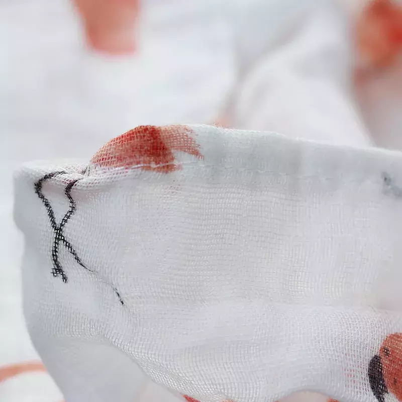 120x110cm musselina cobertor 100% algodão bebê swaddle macio recém nascido cobertor toalha de banho gaze infantil crianças envoltório sleepsack carrinho de criança capa
