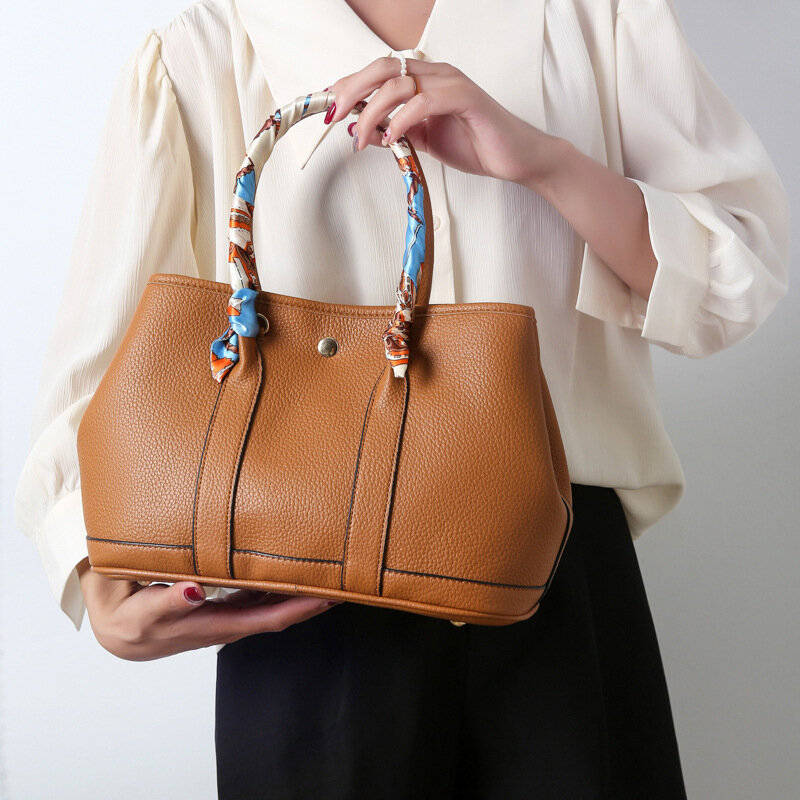 Роскошные женские сумки на плечо из мягкой натуральной кожи, вместительные женские тоуты, брендовая Дизайнерская кожаная дамская сумочка в повседневном стиле