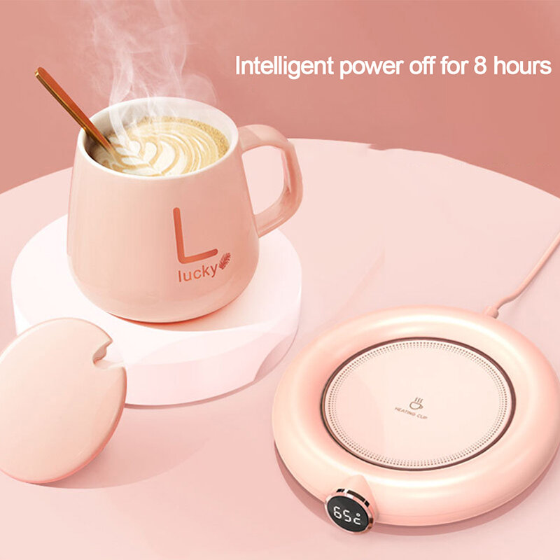 Calentador de tazas USB de 3 engranajes, almohadilla calefactora de temperatura para preparar té caliente, café, leche, té, posavasos 2021, electrodomésticos de cocina