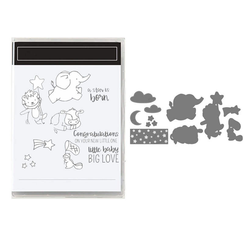 New Mini Gatalog Stampin Die Festival Day Clear Stamps Or Metal Cutting Dies For Diy Card Decorative Scrapbook Craft UP Handmade
