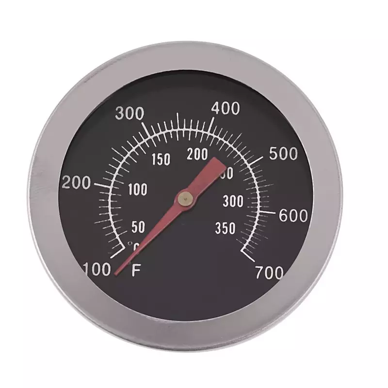 Griglia per affumicatore per barbecue in acciaio inossidabile termometro bimetallico indicatore di temperatura con doppio calibro strumenti di cottura a 500 gradi