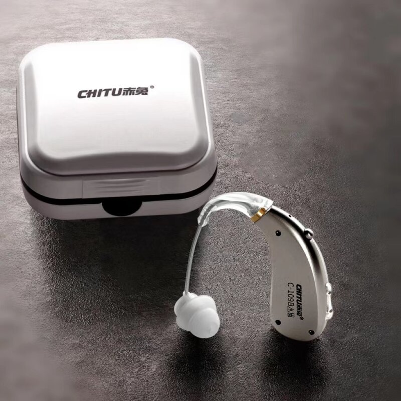 2022 미니 오디션 앰프 보청기 충전식 USB C 노인용, 성인용 청력 손실 의료 전자 장치