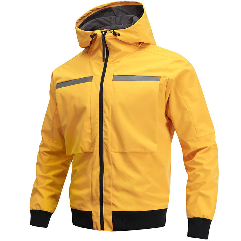 Men Fleece Jacket Cargo Tactical Autumn Winter Wear-resistant Windproof Warm Casual Coat Male Outdoor Hiking Climbing Outwear