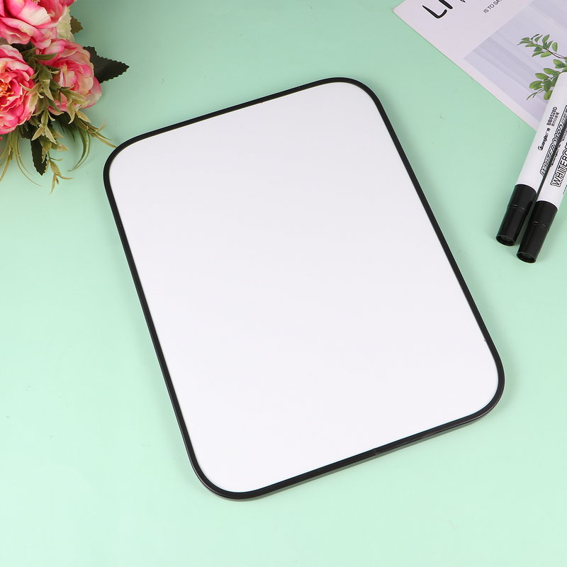1PC Creative Plastic Edge Magnetic Hanging Writing Board for Home