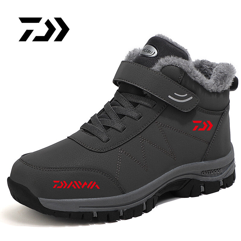 2023 Daiwa Mens Anti-slip Mountaineering Fishing Shoes Outdoor Sneakers Breathable Waterproof Camping Wearresisting Hiking Shoes