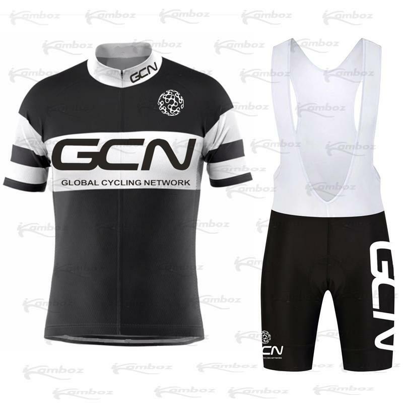 Gcn Männer Sommer Neue Radfahren Kleidung Anzug Radfahren Sportswear Fahrrad Racing Team Kleidung Tragen-beständig Bib Hosen Kurze Anzug