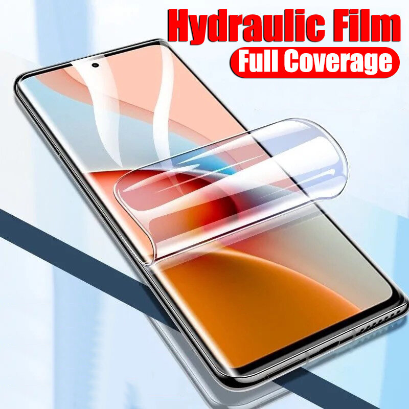 Película de hidrogel de cobertura completa, Protector de pantalla para Xiaomi Redmi Note 10, 9, 8, 7 Pro, 9A, 9T, 10, 11 Pro, 9S, 11S, 11T, 4 Uds.
