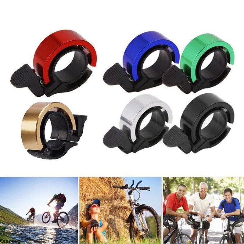 Campanello per bicicletta in lega di alluminio MTB allarme di sicurezza per bici campanello per manubrio per bicicletta anello per campanello per bicicletta accessori per ciclismo
