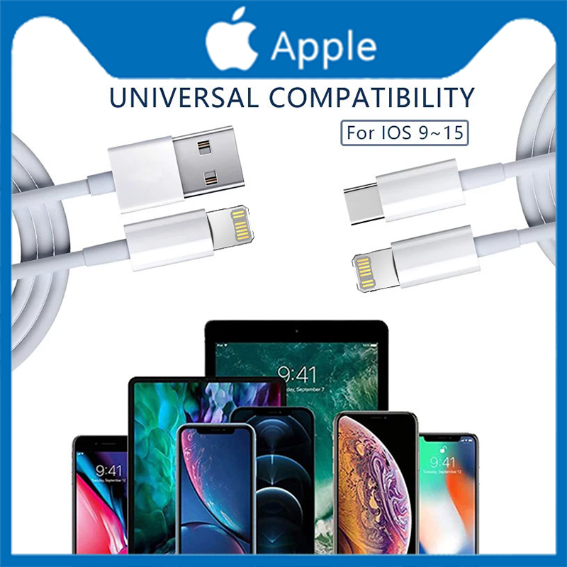 Apple สาย USB C iPhone 11 12 13 20W Fast Charging สายเคเบิล Apple iPhone XS 6S iPad PD Charger Usb Type C สายไฟ IOS ข้อมูล