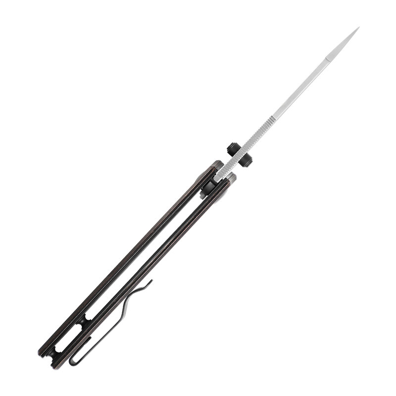 Kizer-cuchillo plegable K V4593C3, nuevo mango de cobre con hoja de acero de 2022 CM, herramientas de mano para caza al aire libre, 154