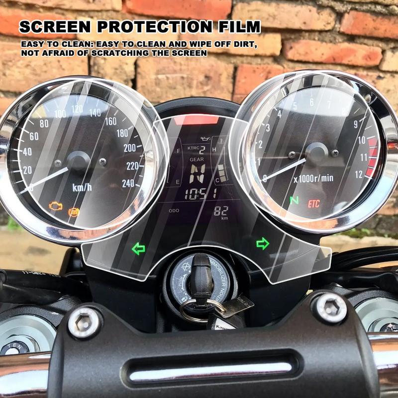 دراجة نارية لوحة القيادة واقي للشاشة فيلم ل Z900RS Z900RS مقهى | عداد السرعة 18-20 خدش ملصقات الشارات واضحة