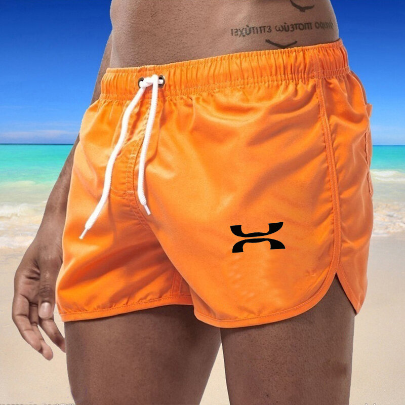 Pantalones cortos de playa para hombre, bañadores de secado rápido, informales, deportivos, para gimnasio, 2023