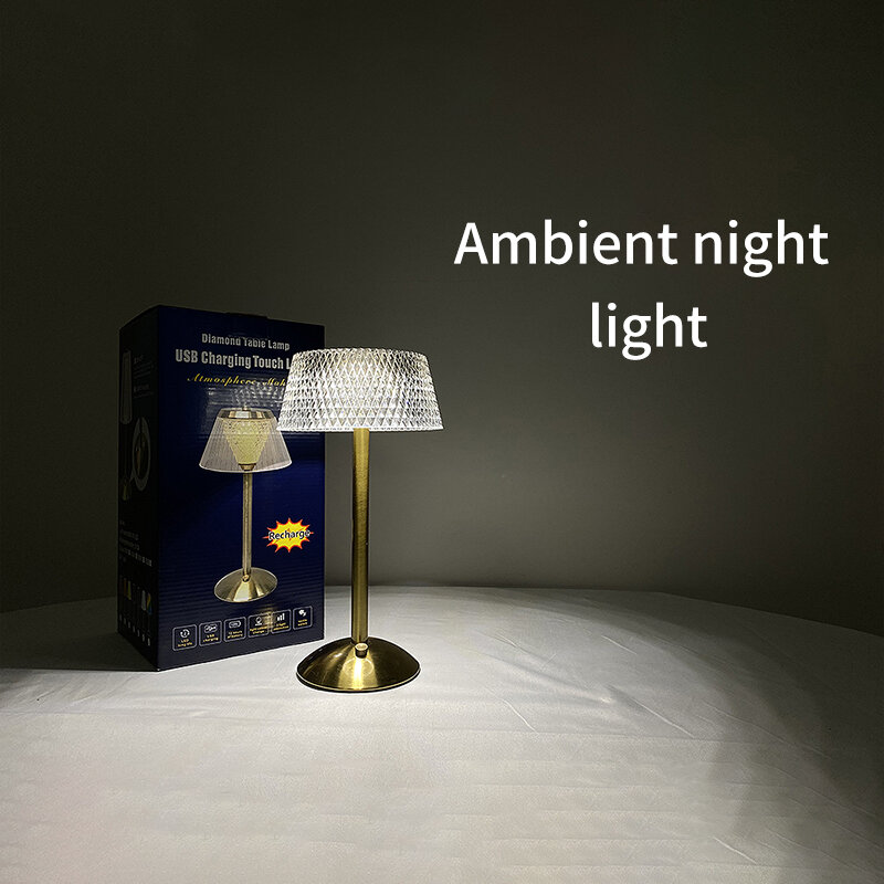 LED โคมไฟไร้สายไฟ LED เปลี่ยนสีได้ไฟระบบสัมผัส Dimming โคมไฟตั้งโต๊ะกาแฟ/บาร์/โรงแรม/ห้องนอนตกแต่งบ...