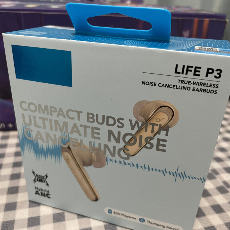 Soundcored Life P3 블루투스 이어폰 멀티 모드 액티브 노이즈 캔슬링 헤드셋 Thumping Bass Earbuds Clear call With 6 micros