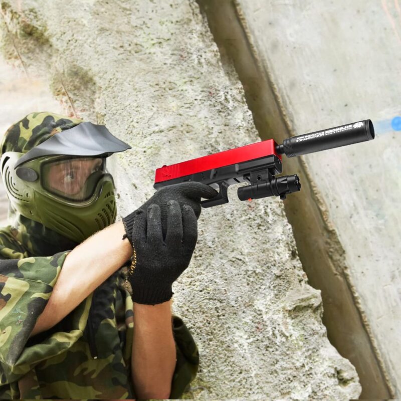 New Electric & Manual Gel Blaster Water Splatter Ball Toy Gun Paintball Pistol Outdoor Games CS  Airsoft Handgun For Boys Gift