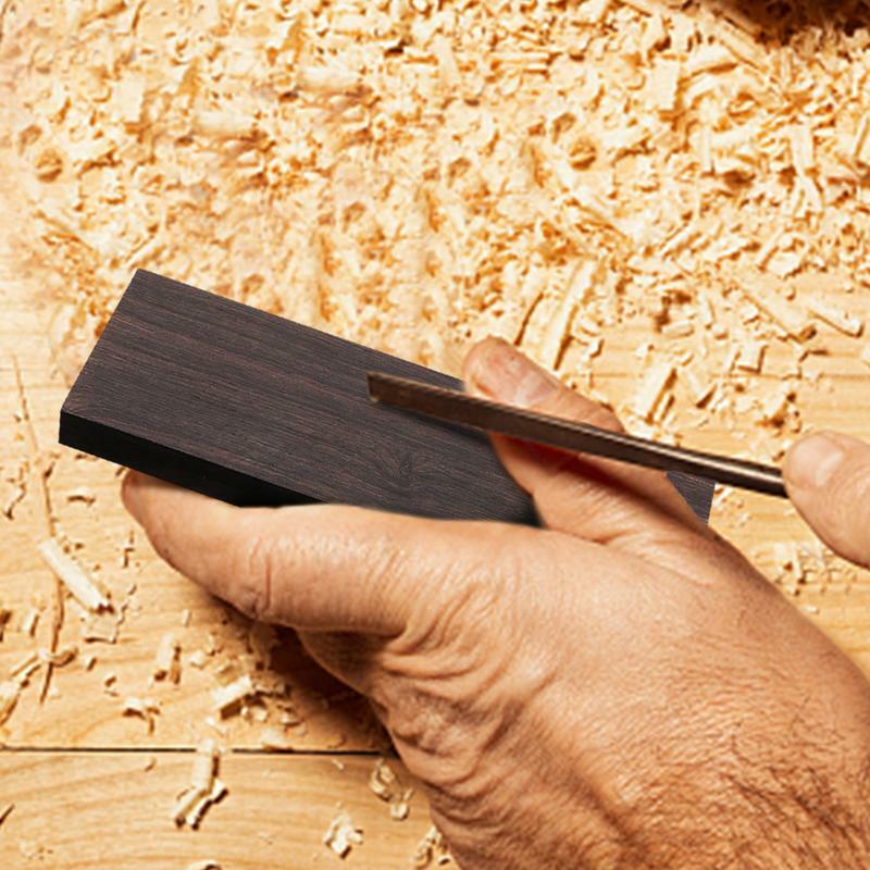 Drewno hebanowe puste czarny heban drewno hebanowe drewno puste DIY materiał na instrumenty muzyczne narzędzia drewno puste DIY materiał na muzykę