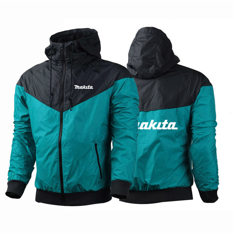 2022 Makita Mens giacca a vento impermeabile cappotti con cappuccio nuove giacche popolarità invernale Outwear Outdoor Harajuku comodi top