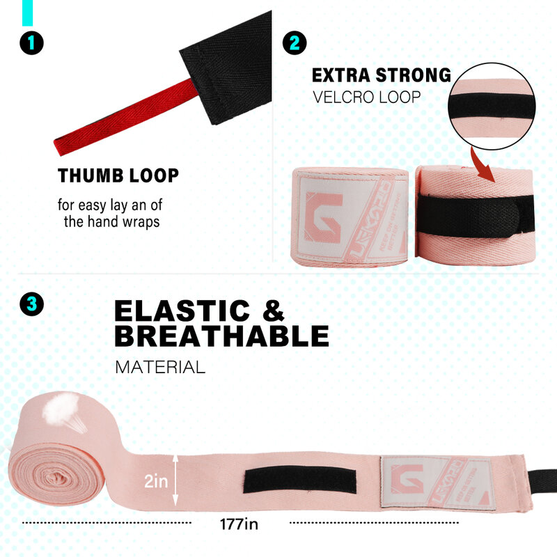 Lekaro 4 M สีชมพูถุงมือมวยถุงมือต่อสู้ยุทธวิธีการฝึกอบรม Sanda Muay Thai บัฟเฟอร์สายคล้องคอฟรี Sparring คงที่ผ้...
