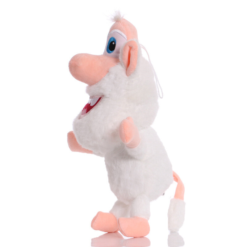 Rosyjska kreskówka biała świnia Cooper Booba Buba Cooper słodkie pluszowe wypełnione zabawki dla dzieci prezent urodzinowy zabawki pluszowe lalki wystrój