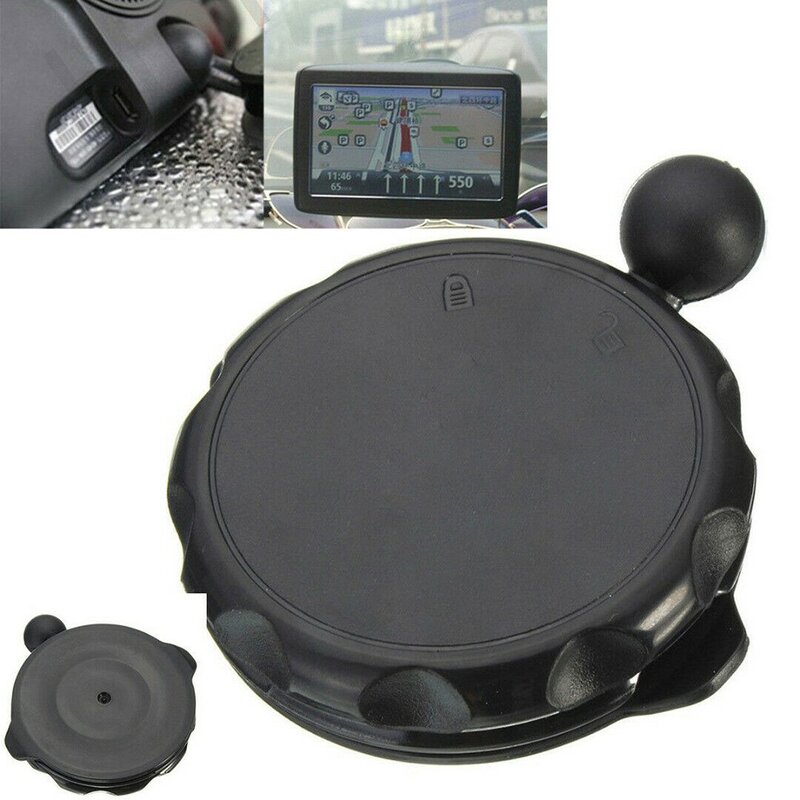 1PC uchwyt samochodowy uchwyt na GPS do TomTom Go na żywo 800 początek 20 25 przednia szyba samochodu mocowanie kubka w formie przyssawki uchwyt na GPS czarny wysokiej jakości