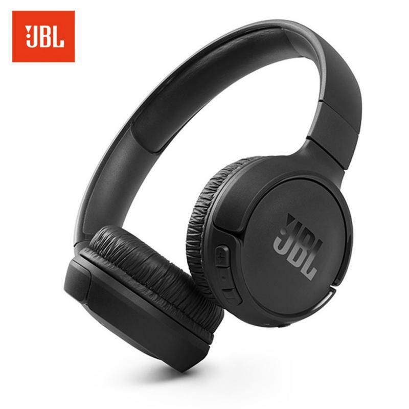 Headphone Nirkabel JBL TUNE 510BT Asli dengan Headset Pasang Kepala Bluetooth Noise Cancelling Aktif untuk Gaming Musik