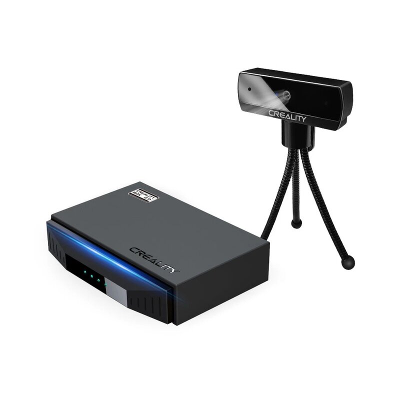 Creality-Kits inteligentes WIFI BOX 2,0, caja WiFi y cámara HD con tarjeta TF de 8GB