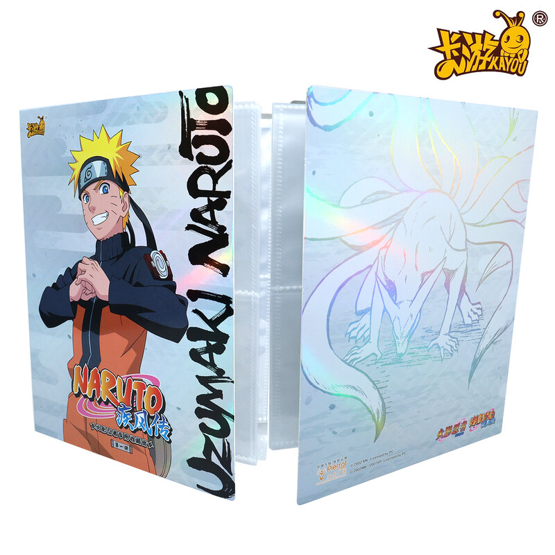 Collect Book Anime Peripherals Collection Tool 2022 Naruto Christmas for Children Gifts Choose KAYOU Genuine Naruto Card Binder