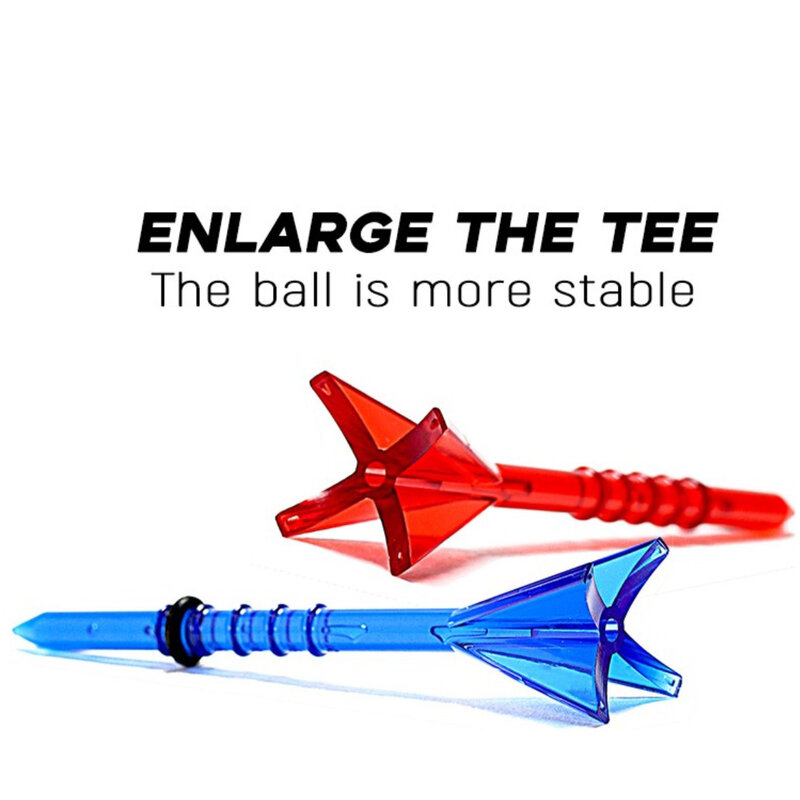 Пластиковые футболки для гольфа 3-1/4, многоразовые прочные футболки, низкое сопротивление, уменьшенное трение и боковое вращение, 4 цвета, футболки для гольфа 83 мм, 20 шт.