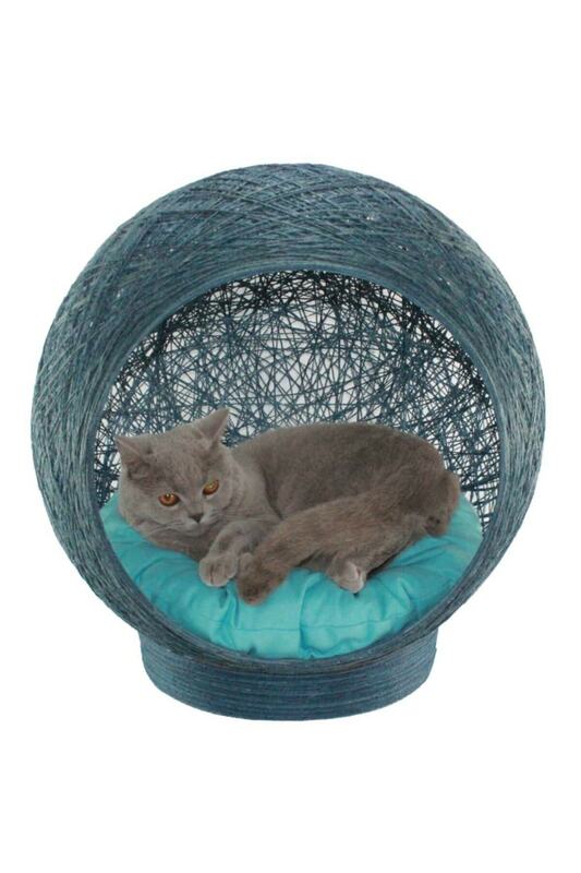 Vendita calda Cat House Indoor Pet Basket Sleep Cat Bed For Cats Kitten Cat's House confortevole cuccia forniture per animali accessori per gatti