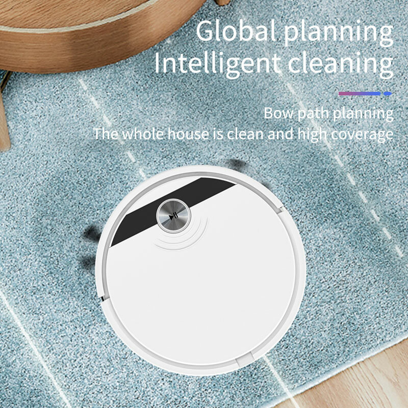 LMC Robot Vacuum Cleaner For carpet Smart Cellphones APP Control Sweep And Wet Mopping Floor & Carpet Vacuum Cleaner Home Tools