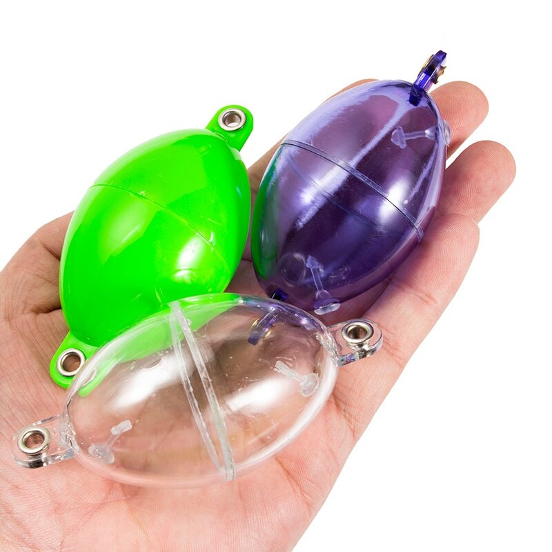 5pcs Bubble Floats Sea Carp Coarse Surface Controller Fishing Fishing Float Ball PVC White/Green/Purple Fishing Float Tools
