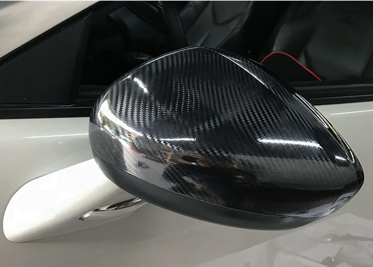 Ultra Gloss 5D Carbon Fiber Vinyl Wrap Große Textur Super Glänzend 5D Carbon Film Auto aufkleber auto aufkleber