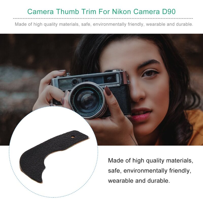 Новинка 2021, резиновая крышка для камеры Nikon D90 DSLR + пленка, Запасная часть