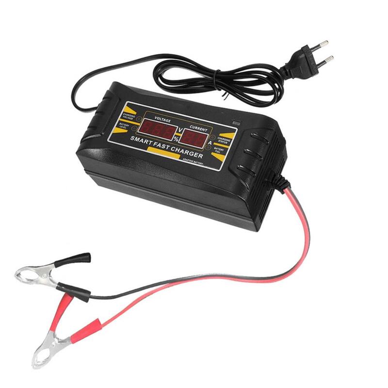 Battery Charger Automatic Fast Charging HOT SALES！！！Car Lead Acid 110V-220V to 12V 6A Smart