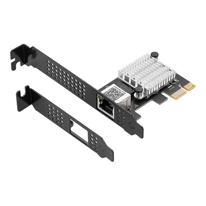 Intel I225 chipy 100/1000M/2500M RJ45 adapter sieci PCIe PCI Express 2.5g Gigabit Etherent sieci karta Lan