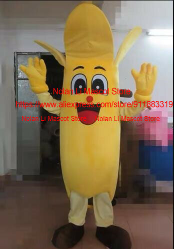 Hot Sale Fruit Banana Mascot Costume Cartoon Set Cosplay Advertising Game Adult Size Masquerade Festival Gift 1161