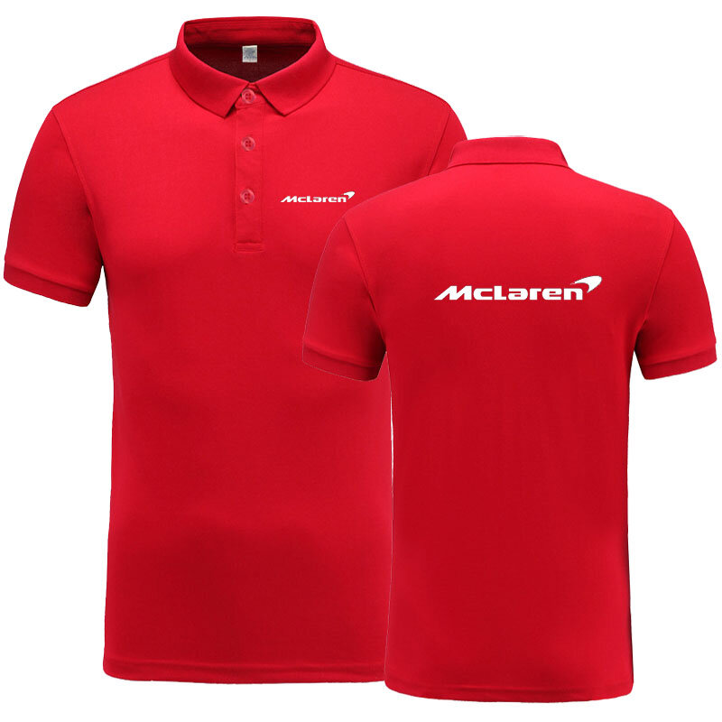 2022 neue F1 Formel Eine McLaren Kurzarm POLO Shirt Casual Outdoor Sport Mode Trend POLO Hemd