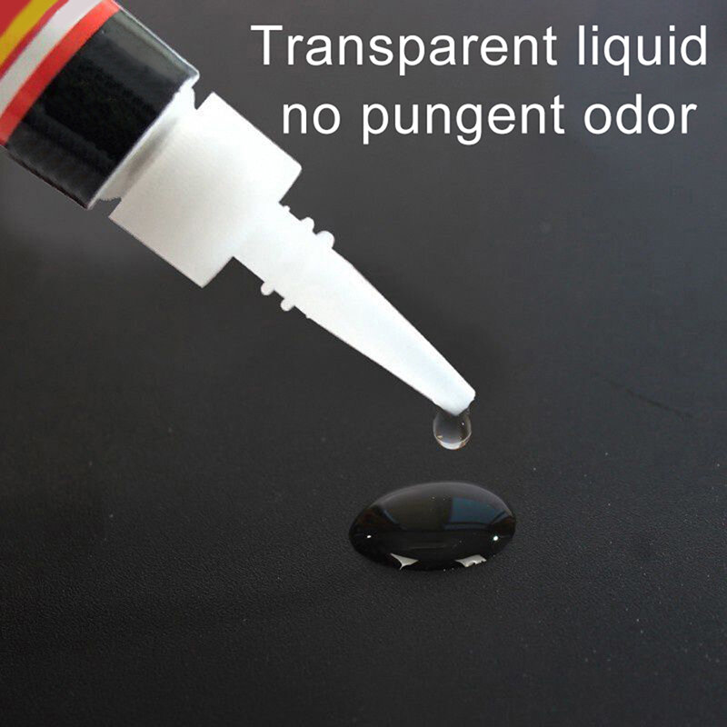 3/6/12pcs Liquid Super Glue Wood Rubber Metal Glass Cyanoacrylate Adhesive Stationery Store 502 Instant Strong Bond Leather