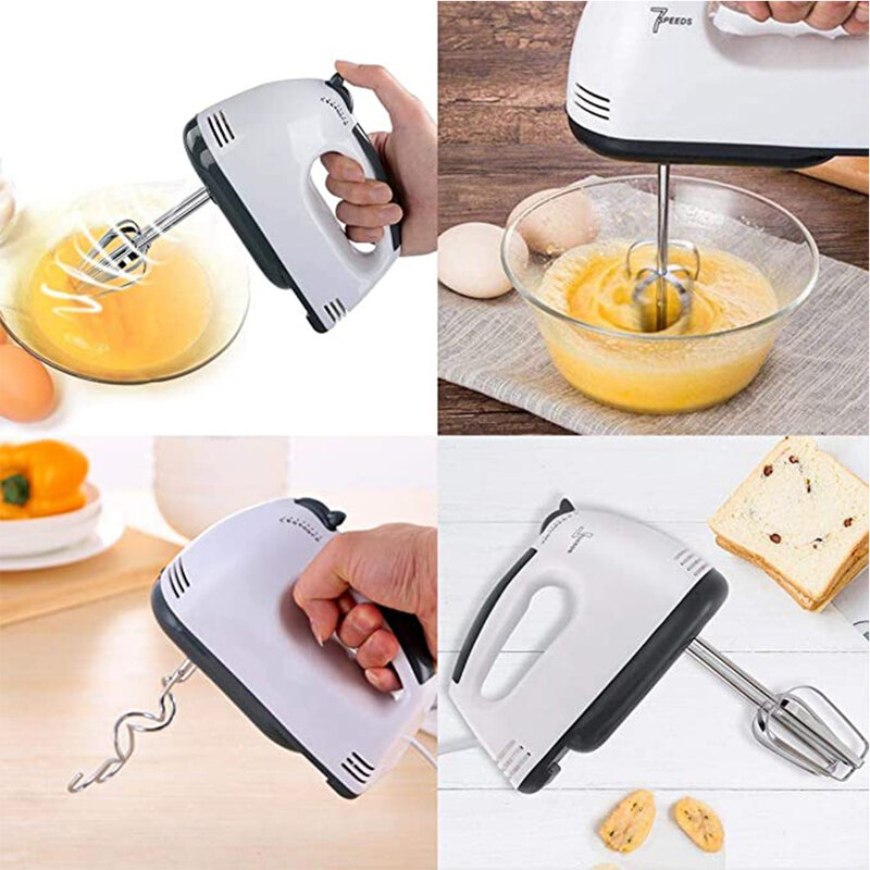 Multifunzionale 7 velocità Mini Mixer frullatore elettrico frullatore portatile frullino per le uova automatico crema cibo torta cottura impastatrice