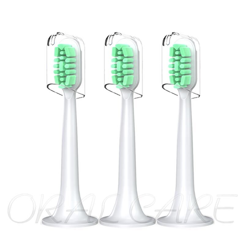 Cabezales de repuesto para cepillos de dientes de alta densidad, cabezales de repuesto con cubierta, para blanqueamiento, T300/T500/T700, MES602/MES601/DDYS01SKS, 3/1 piezas