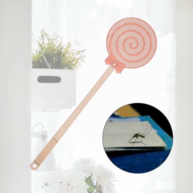 Swatter resistente da mosca com punho longo manual da mosca para o escritório doméstico do jardim da sala de aula