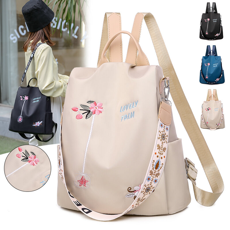 2022 Waterproof Oxford Women Backpack Fashion Anti-theft Women Backpacks Print School Bag High Quality Large Capacity Backpack
