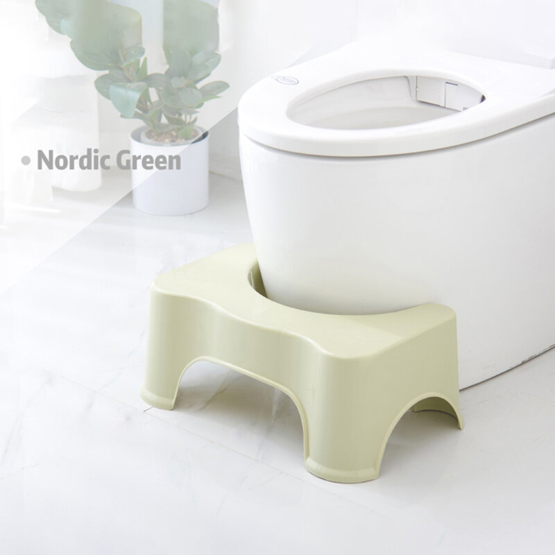 Home Poop Stool Antiderrapante Portátil Toilet Seat Stool Squat Stool Início Adulto Constipação Banheiro Step Stool Banheiro Acessórios