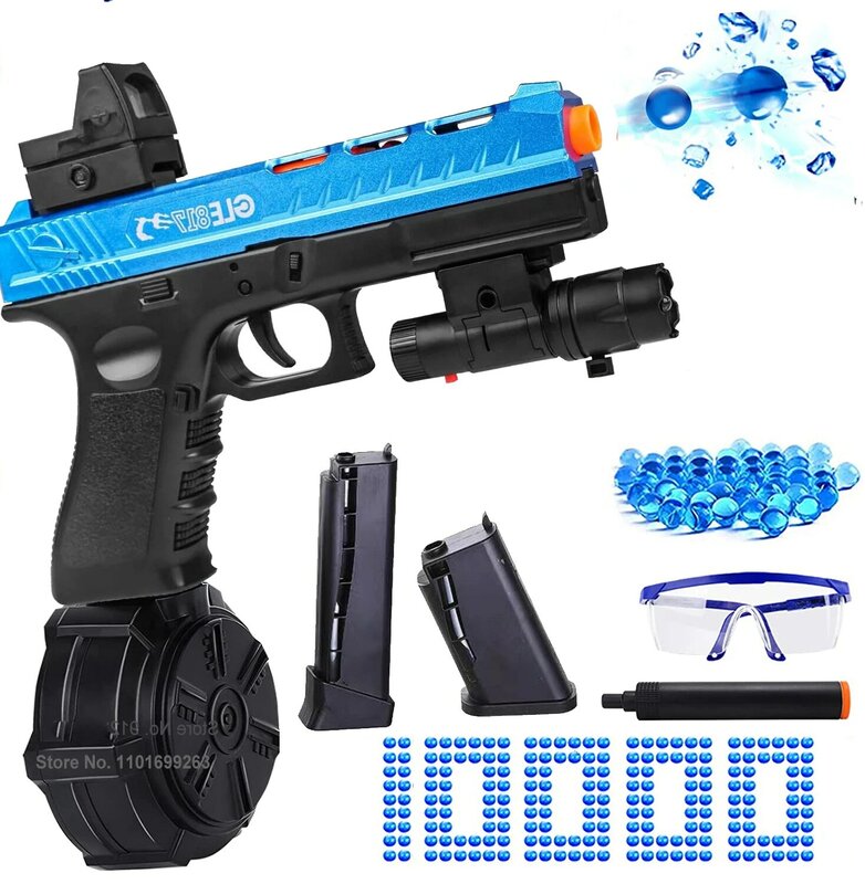 Blaster in Gel elettrico e manuale perline d'acqua Pistola Pistola softair automatica giocattoli CS gioco all'aperto arma Pistola per bambini regalo per adulti