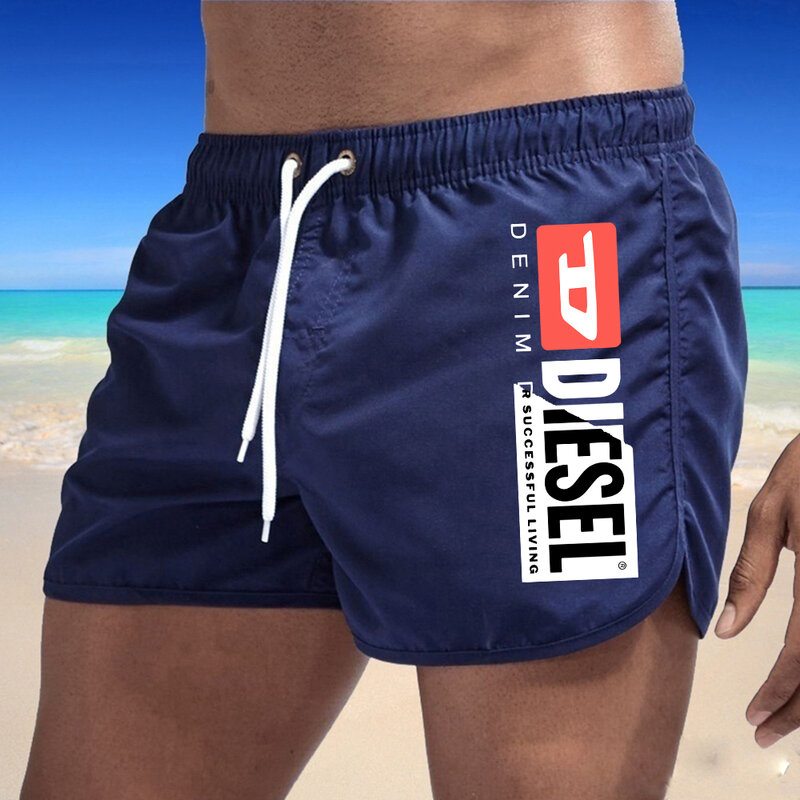 Cetakan Mewah Cepat Kering Musim Panas Pria Pakaian Pantai Siwmwear Celana Pendek Papan Celana untuk Pria Celana Renang Celana Pendek Renang Pakaian Pantai untuk Pria