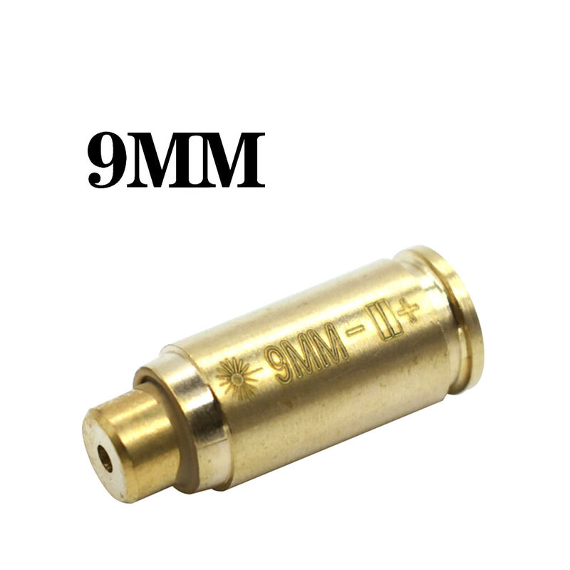New Red Dot Laser Brass Boresight CAL Cartridge Bore Sighter For Scope Hunting Adjustment 12GA 20GA .223 7.62 9MM .308