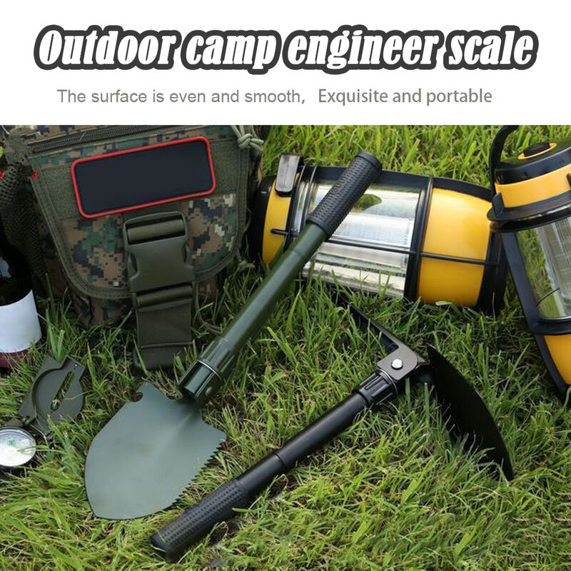 Multifunctionele Opvouwbare Schop Survival Spade Voor Camping Tuinieren Sneeuwruimen Draagbare Entrenching Troffel Outdoor Tool