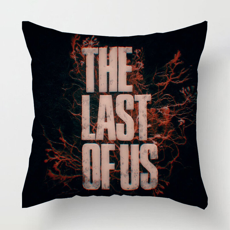 Funda de almohada de la película Popular americana de TV The Last of Us, Joel Miller, Ellie, funda de almohada de cintura, decoración del hogar, sofá, Coche